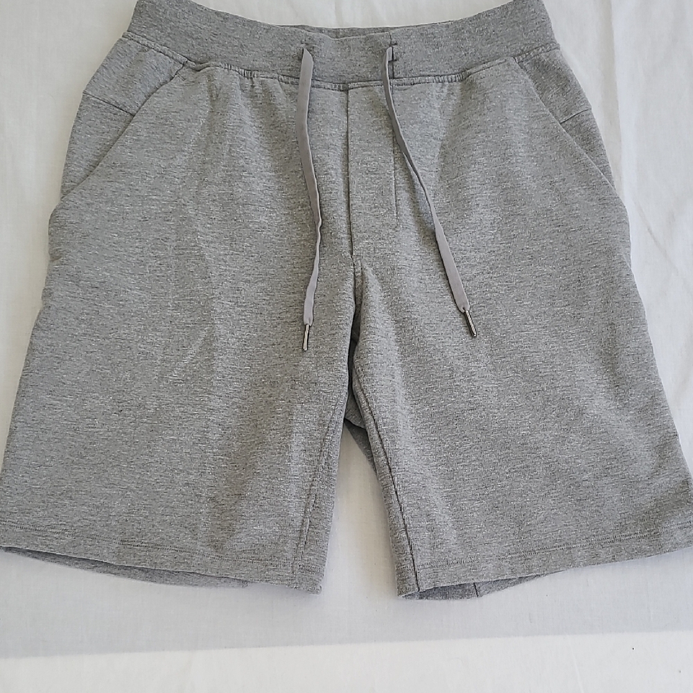 Lululemon Athletica Gray Athletic Shorts with Relaxed Fit